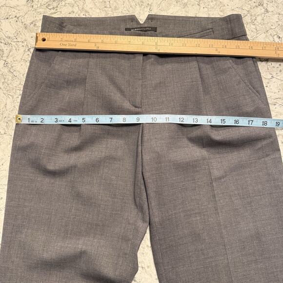 Vintage Y2K Capri Pants Size 8 Wool Tailored Carrie Bradshaw 90s - Picture 9 of 13